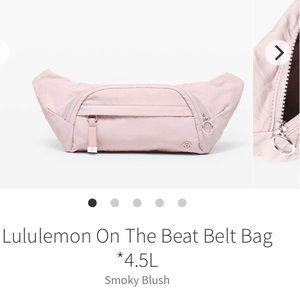 Lululemon On The Beat belt bag new.